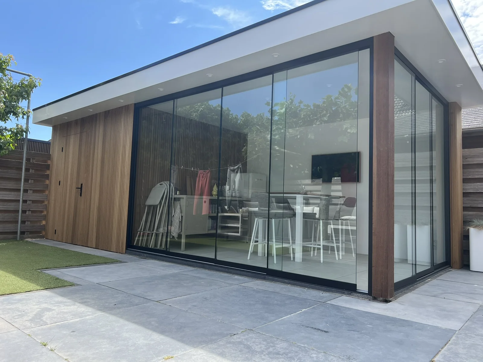 Deluxe met glazen hoek — projectfoto 3